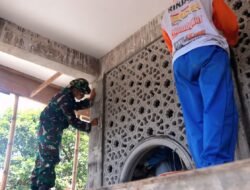 Rehab Musholla Al-Ikhlas di Lokasi TMMD Dusun Sumber Bahagia Mulai Menunjukkan Hasil