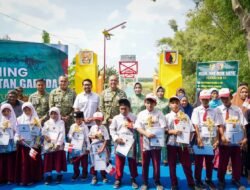 Pangdam V/Brawijaya Hadiri Launching 200 Jembatan Perintis Garuda Bersama Kasad di Nganjuk