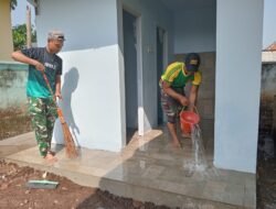 Hari Terakhir TMMD, Mushola Wonosari Dapat Bonus: Kamar Mandi Baru yang Kinclong