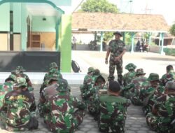 Jelang Penutupan TMMD ke-127, Satgas Kodim 0809/Kediri Gelar Apel Penyiapan dan Geladi Bersih di Desa Gadungan