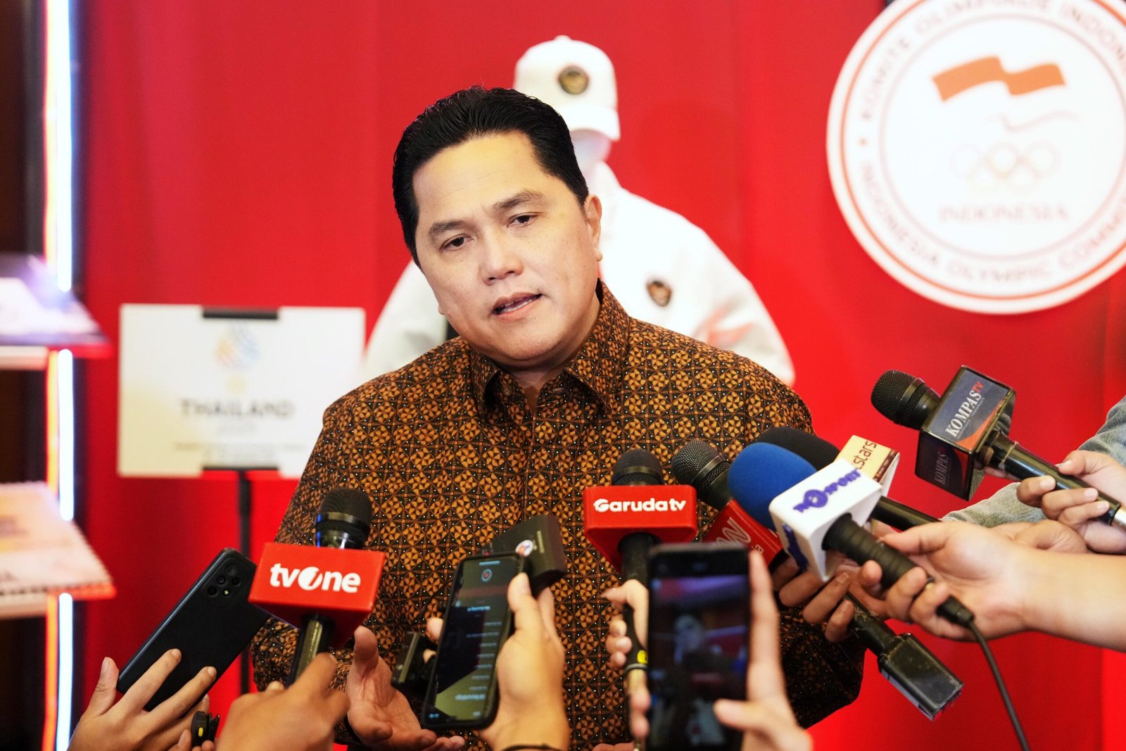 Erick Thohir menegaskan pentingnya persatuan seluruh pemangku kepentingan olahraga nasional agar prestasi atlet Indonesia terus berkembang di tingkat internasional. (Foto: Kemenpora).