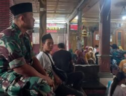 Babinsa Koramil 0814/18 Jogoroto Melaksanakan Kegiatan Komsos Guna Mewujudkan Keakraban Dengan Warga Binaan