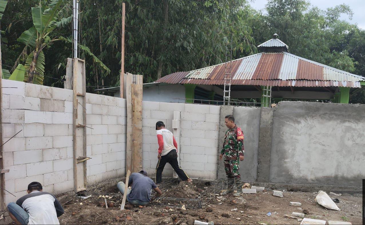 Babinsa Koramil 0814/11 Sumobito Turut Serta Dan Aktif Dalam Percepatan Pembangunan KDKMP (Koperasi Merah Putih)