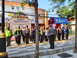 Kodim Probolinggo Melalui Koramil Jajaran Melaksanakan PAM Di Pos Pengamanan Lebaran