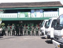 Pemkab dan Kodim Tulungagung Distribusikan 8 Truk Operasional KDKMP Jelang Lebaran