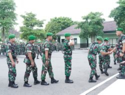 Danrem Untoro Minta Anggotanya Kembali Fokus dan Memberikan yang Terbaik