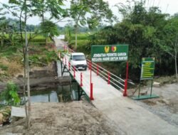 Jadi Akses Vital Warga, Jembatan Perintis Garuda di Wilayah Korem 081/DSJ Berlanjut