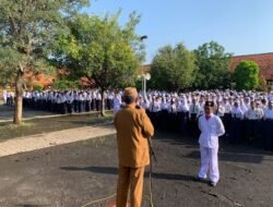 Apel dan Halal Bihalal SMP Negeri 4 Pasuruan Pererat Kebersamaan Warga Sekolah