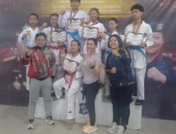 Kontingen Inkanas Polres Pasuruan Borong 6 Medali di Kejuaraan Karate Kapolda Jatim Cup 2026