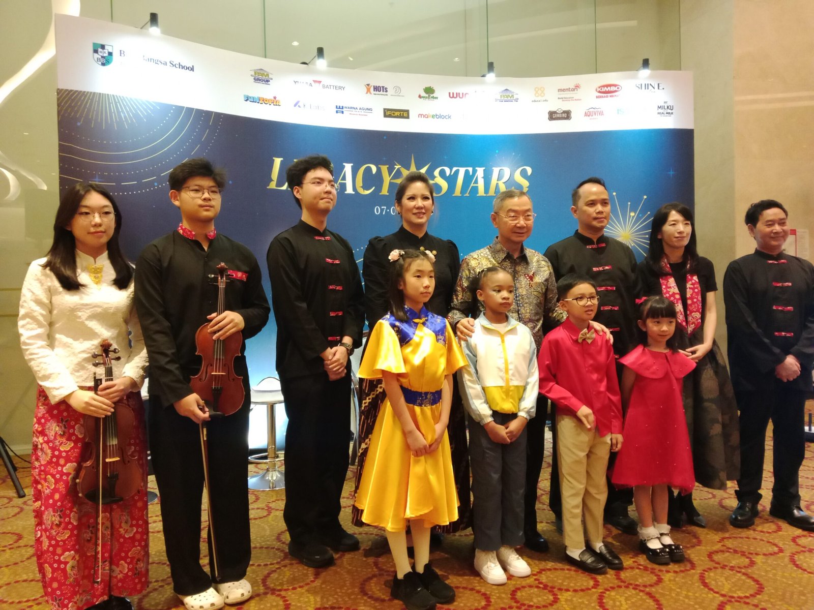 Bina Bangsa School (BBS) merayakan perjalanan 25 tahun dengan menggelar konser nasional bertajuk “Legacy of Stars” di Ciputra Artpreneur, Jakarta, Jumat (7/3/2026). (Foto: 09/AGF).