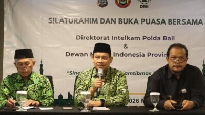 Perkuat Kamtibmas, Ditintelkam Polda Bali dan DMI Bali Gelar Silaturahmi serta Buka Puasa Bersama