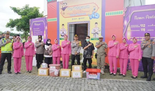 Kapolres Pasuruan Cek Kesiapan Pos Mudik di Rest Area Purwodadi