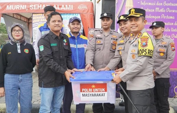 Kapolres Pasuruan Cek Kesiapan Pos Mudik di Rest Area Purwodadi
