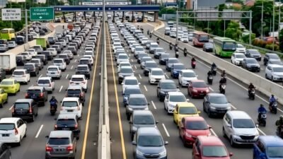 Ratusan Ribu Kendaraan Tinggalkan Jakarta, Total Pemudik Diprediksi Capai 3,5 Juta