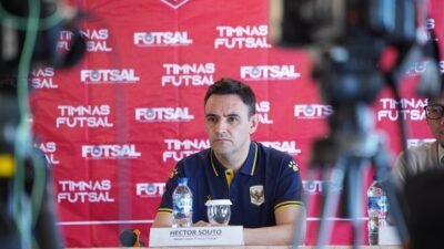Hector Souto Fokus Regenerasi Timnas Futsal di AFF 2026