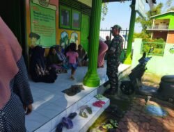Babinsa Desa Ngumpul Gelar Komsos Bersama Wali Murid Penerima MBG