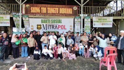 Mitrapol Konsisten Berbagi Jelang Idulfitri, Ratusan Paket Sembako Dibagikan di Jakarta dan Tasikmalaya