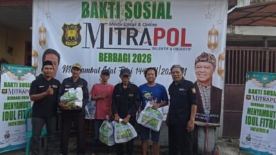 Sambut Idulfitri 1447 H, Mitrapol Gaspol Gelar Baksos di Jakarta dan Tasikmalaya