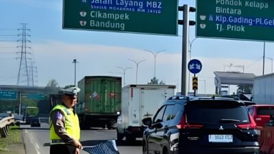 Arus Mudik Lebaran 2026 Dimulai Terasa, Lalu Lintas di Jalan Layang MBZ Meningkat