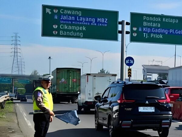 Arus Mudik Lebaran 2026 Dimulai Terasa, Lalu Lintas di Jalan Layang MBZ Meningkat