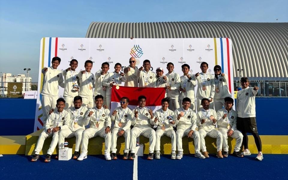 Timnas Hockey Field Indonesia mematangkan persiapan menuju babak Kualifikasi Asian Games 2026 dengan menjalani rangkaian uji coba internasional. (Foto: PP FHI).