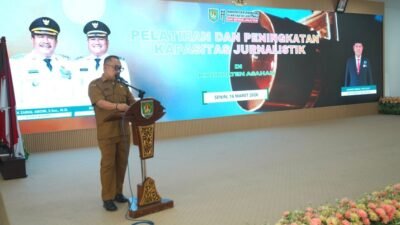 Diskominfo Asahan Dorong Kualitas Media Lewat Pelatihan Jurnalistik