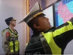 Polres Kediri Kota Monitoring Pos Operasi Ketupat Semeru Lewat Patroli Malam