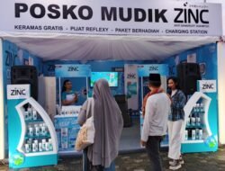 Posko Mudik ZINC 2026 Hadir di Rest Area, Pemudik Bisa Keramas Gratis
