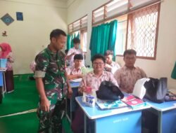 Kodim 0814/Jombang Kawal Program MBG di Sekolah