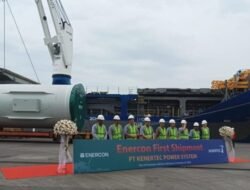 PTP Nonpetikemas Banten Kirim Wind Mill Tower ke Kanada