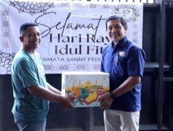 Permata Sanny Peduli dan YPJI Salurkan Ratusan Paket Lebaran untuk Jurnalis