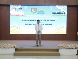 Baznas Asahan Himpun ZIS Rp700 Juta, Bupati Serahkan Zakat di Pendopo Rumah Dinas