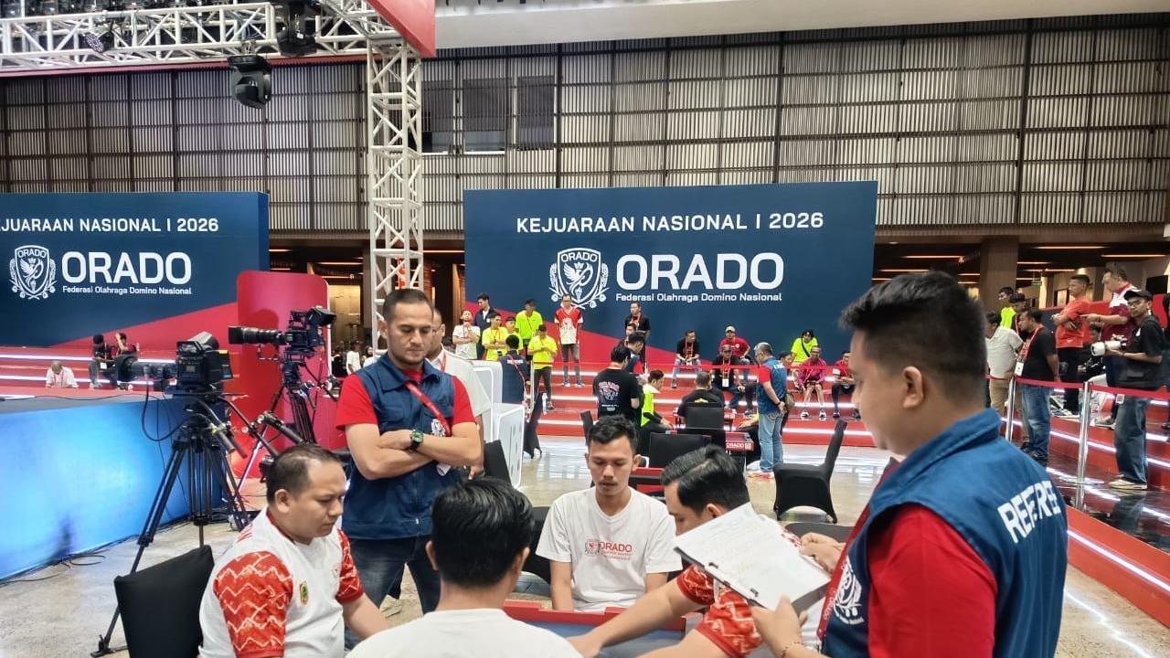 Salah satu pertandingan di Kejurnas ORADO 2026 yang berlangsung di JSI Resort Megamendung, Sabtu, 25 April 2026 (Foto: PB ORADO).