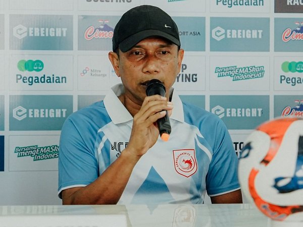 Pelatih Widodo Cahyono Putro menegaskan ambisinya membawa Garudayaksa FC meraih kemenangan saat menghadapi Sriwijaya pada laga lanjutan kompetisi. (foto: Garudayaksa).