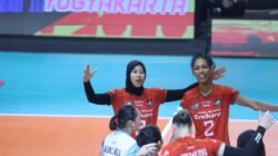 Tim putri Jakarta Pertamina Enduro sukses meraih gelar juara Proliga 2026 setelah menundukkan Gresik Phonska Plus Pupuk Indonesia. (foto: proliga).