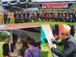 Pemdes Tanggo Raso Semarakkan HUT ke-25 Kecamatan Pino Raya dengan Stan Karya Warga