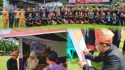 Pemdes Tanggo Raso Semarakkan HUT ke-25 Kecamatan Pino Raya dengan Stan Karya Warga