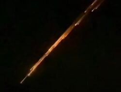 BMKG Pastikan Cahaya Misterius di Langit Malang Bukan Rudal