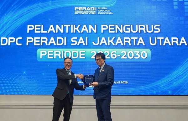 PERADI SAI Jakarta Utara Berkembang Pesat, Harry Ponto Apresiasi Kepemimpinan Carrel Ticualu