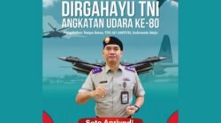 HUT ke-80 TNI AU, Kantor Pertanahan Tangsel Apresiasi Dedikasi Jaga Kedaulatan Udara