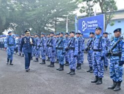 Personel Lanud Husein Sastranegara Ikuti Upacara HUT ke-80 TNI AU, Kasau Tekankan Profesionalisme