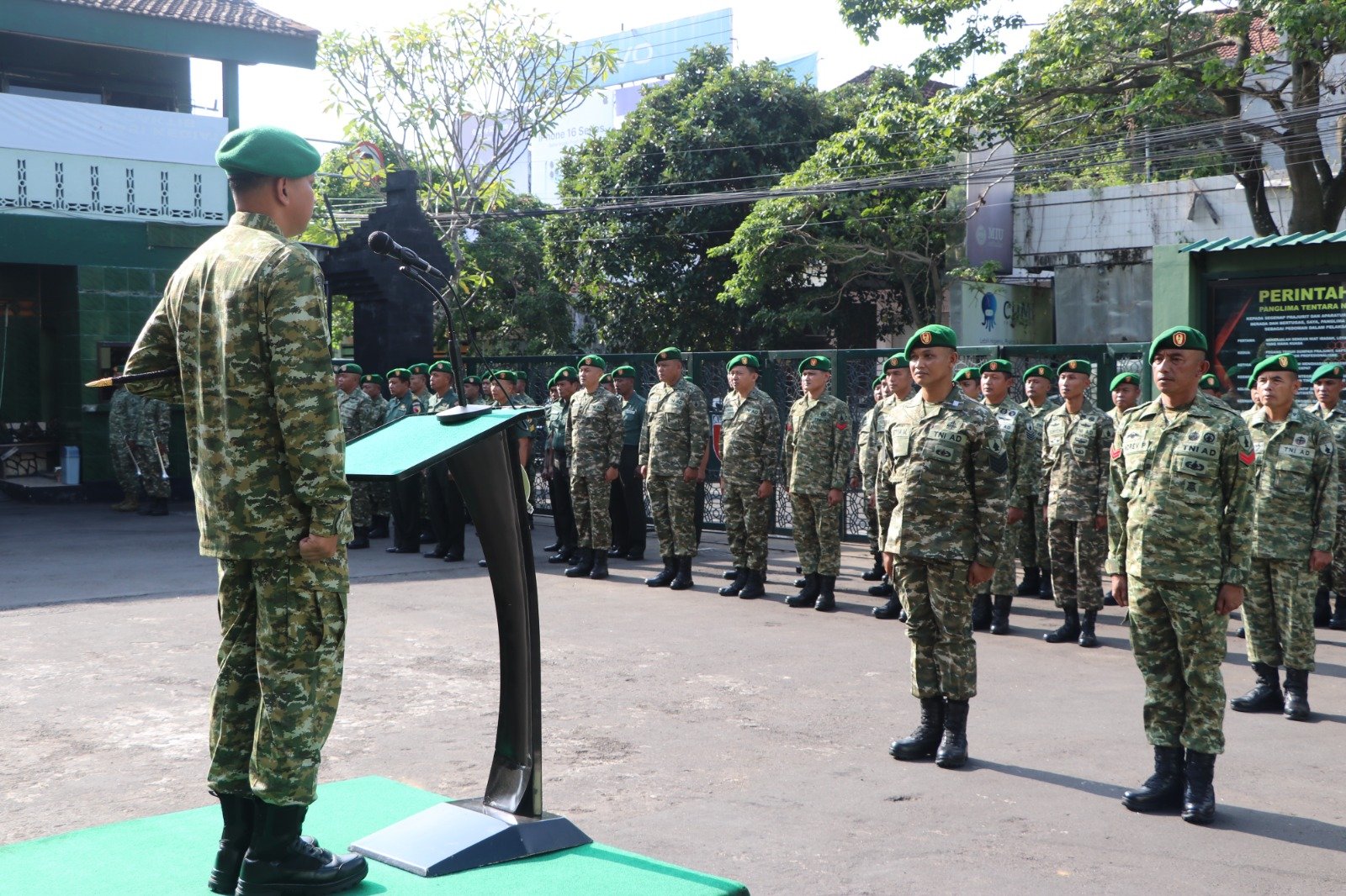 upacara Purna Tugas dan Kenaikan Pangkat