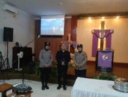 Polisi Sidoarjo Amankan Ibadah Jumat Agung