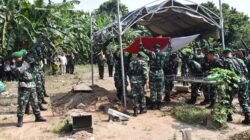 Pimpin Penghormatan Terakhir, Danrem Untoro Kenang Sosok Letda Cke Damas