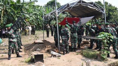 Pimpin Penghormatan Terakhir, Danrem Untoro Kenang Sosok Letda Cke Damas