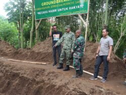 Dandim Tulungagung Tinjau Enam Lokasi Rencana Pembangunan Jembatan Perintis Garuda
