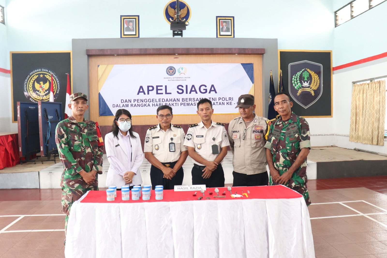 razia pemeriksaan dan penggeledahan ruang tahanan