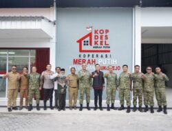 Pangdam V/Brawijaya Tinjau Kesiapan Peresmian Nasional Koperasi Merah Putih di Lamongan
