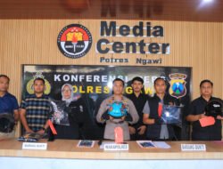 Polres Ngawi Amankan 2 Tersangka Pengeroyokan di Paron Motif Atribut Perguruan Silat