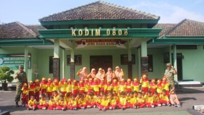 TNI Kenalkan Dunia Militer ke Anak-Anak, Edukasi Kebangsaan Sejak Dini di Trenggalek